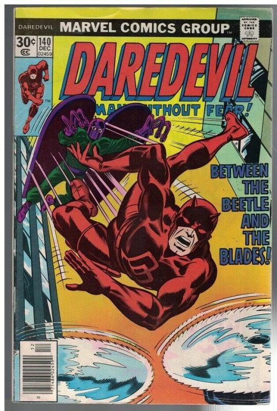 DAREDEVIL 140 VG-F Dec. 1976