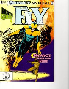 Lot Of 9 The Fly Impact Comic Book #9 10 11 13 14 15 16 17 Annual-1  KS6