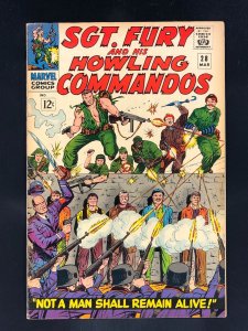 Sgt. Fury #28 (1966) FN