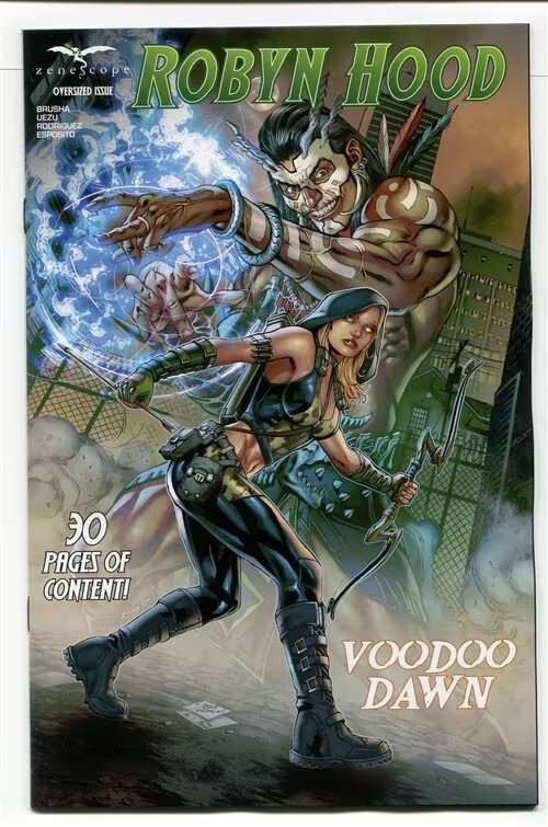 ROBYN HOOD VOODOO DAWN ONE SHOT (2021 ZENESCOPE) #1 CVR A IGOR VITORINO
