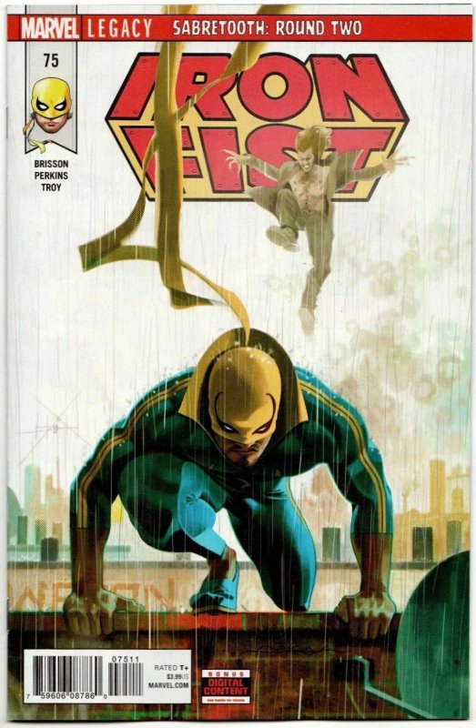 Iron Fist #75 Sabretooth (Marvel, 2018) NM