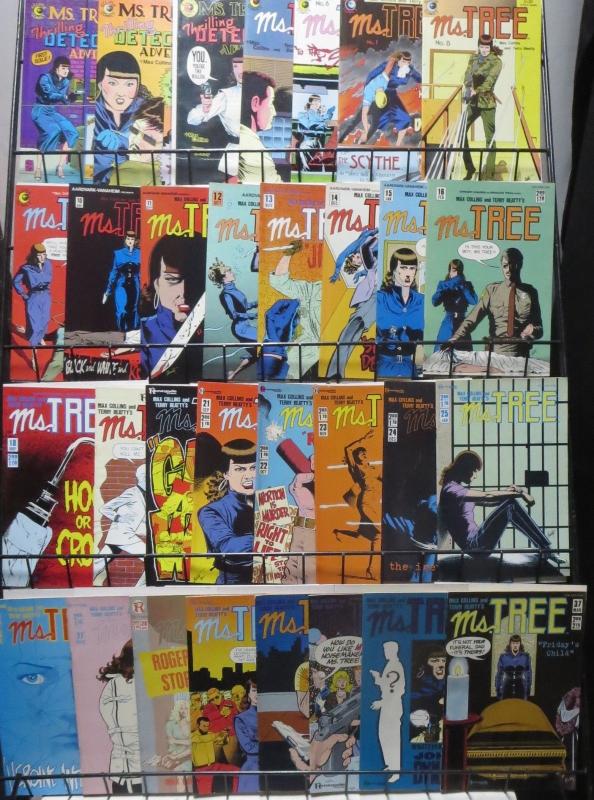 MS. TREE COLLECTION! 31 issues! Hard-boiled fiction by Max Collins & Paul Beatty