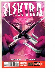 5 Elektra Marvel Comic Books # 1 2 3 4 5 NM Range 1st Prints Daredevil J268