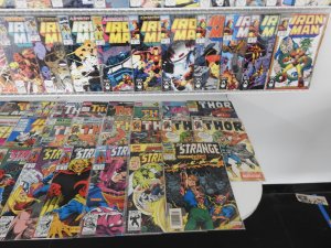 Huge Lot 170+ Comics W/ Iron Man, Thor, Dr. Strange Avg VF+ Condition!!