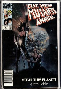 The New Mutants Annual #1 (1984) New Mutants [Key Issue]