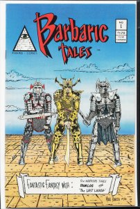 Barbaric Tales #1 (1986) The Warriors Three