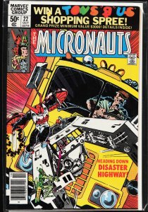 Micronauts #22 (1980) Micronauts