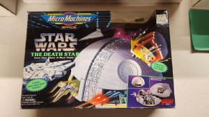 Micro Machines Star Wars Death Star 1993 Opened F3