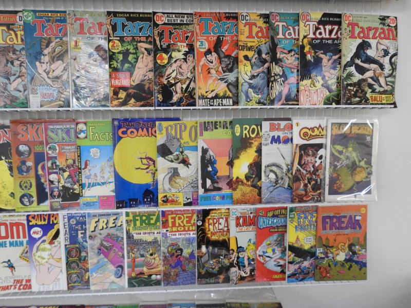 Huge Lot 170+ Comics W/ Tarzan, Twisted Tales, Amazing Adventures +More Avg FN