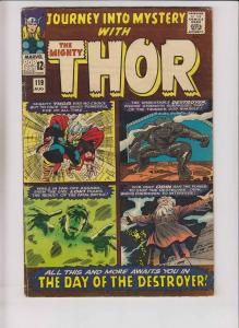 Journey Into Mystery #119 VG+ thor -1st warriors three (fandral/hogun/volstagg)