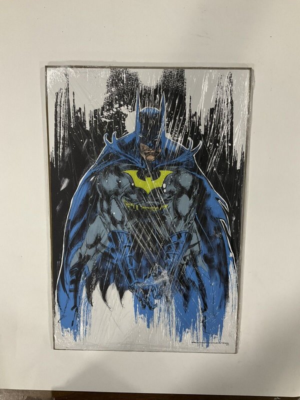 Batman Art style wood wall art plaque 13x19 2017 DC Comics