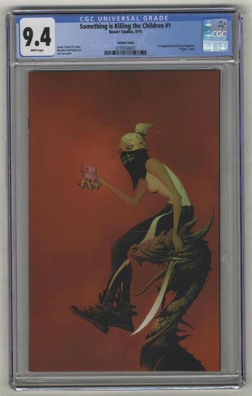 SOMETHING IS KILLING THE CHILDREN #1 - CGC 9.4 - First Print - Virgin Cover