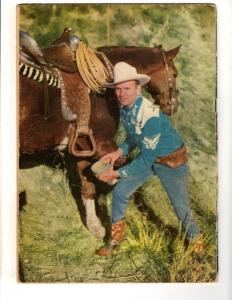 Gene Autry Comics # 10 VG/FN Dell Golden Age Comic Book Western Photo Cover JL10