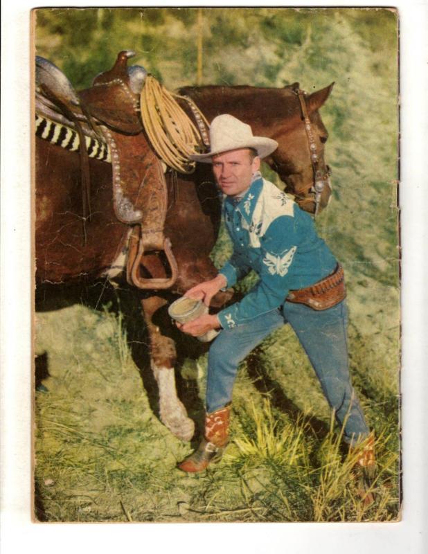 Gene Autry Comics # 10 VG/FN Dell Golden Age Comic Book Western Photo Cover JL10