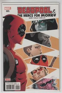 DEADPOOL AND MERCS FOR MONEY (2016 MARVEL) #5 CVR A IBAN COELLO
