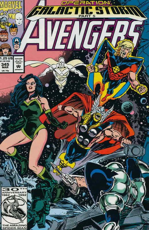 Avengers, The #345 VF/NM; Marvel | save on shipping - details inside