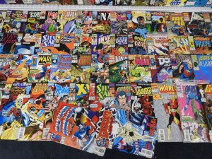 Huge Lot 190+ Comics W/ X-Men, Wolverine, Silver Surfer, +More! Avg FN/VF Cond!
