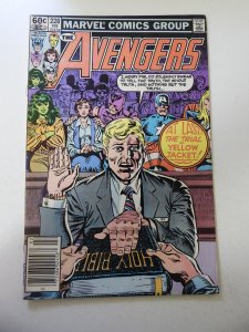 The Avengers #228 (1983) VG+ Condition moisture stain bc