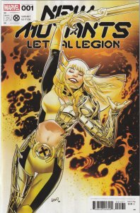 New Mutants Lethal Legion # 1 Land Variant Cover NM Marvel 2023 [N9]