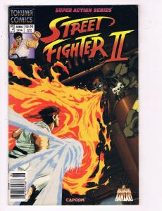 Street Fighter 2 #3 VF Tokuma Comics Comic Book Kanzaki Ryu 1994 DE24