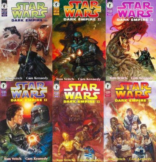 STAR WARS DARK EMPIRE II (1994 DH) 1-6  the sequel...!