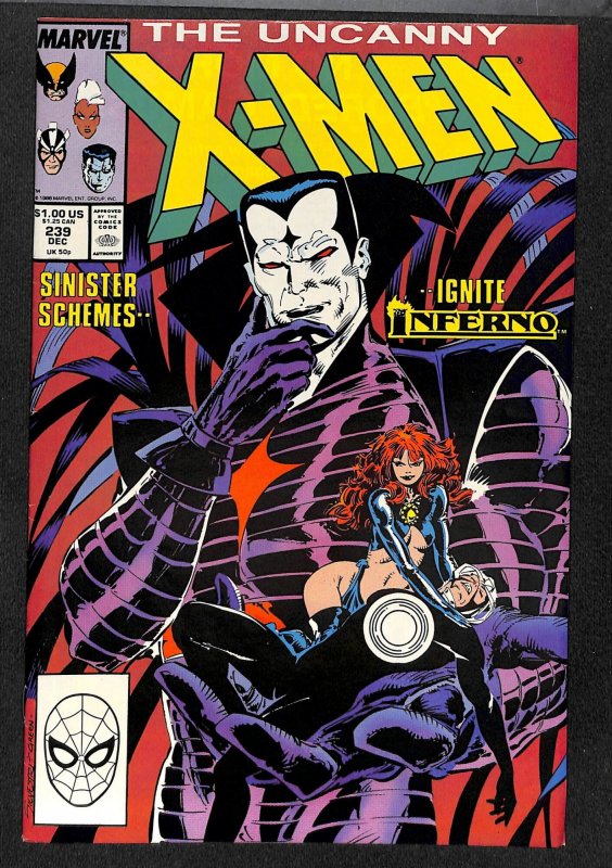 The Uncanny X-Men #242 (1989) | Comic Books - Copper Age, Marvel, Storm ...