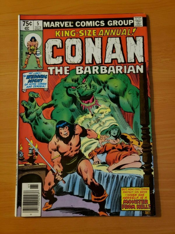 King Size Conan The Barbarian #4 ~ NEAR MINT NM ~ 1979 Marvel Comics