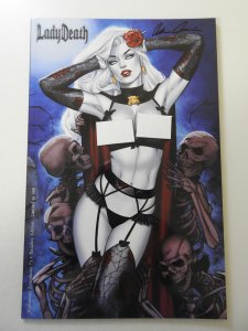 Lady Death: Nightmare Symphony Naughty Edition (2018) NM Cond! Signed W/ COA!