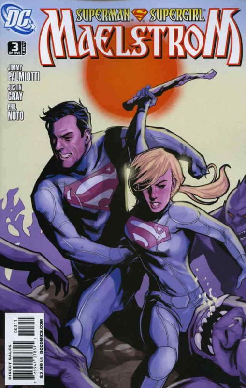 Superman/Supergirl: Maelstrom #3 FN; DC | save on shipping - details inside