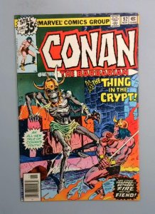 Conan the Barbarian #92, The Thing in the Crypt, Marvel Comics 1978 JR1