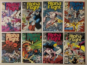 Alpha Flight comics lot #54-121 26 diff avg 6.0 (1988-93)