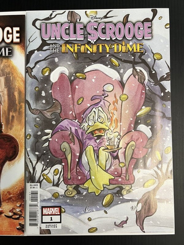 UNCLE SCROOGE INFINITY DIME #1 MOMOKO VAR + 1:10 DELL'OTTO NM IN-HAND PROSHIPPER