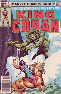King Conan #9 (Newsstand) FN ; Marvel