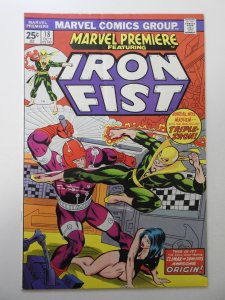 Marvel Premiere #18 (1974) VG+ Condition MVS intact!
