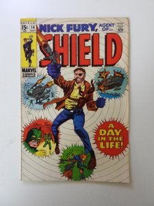 Nick Fury, Agent of SHIELD #14 (1969) FN condition