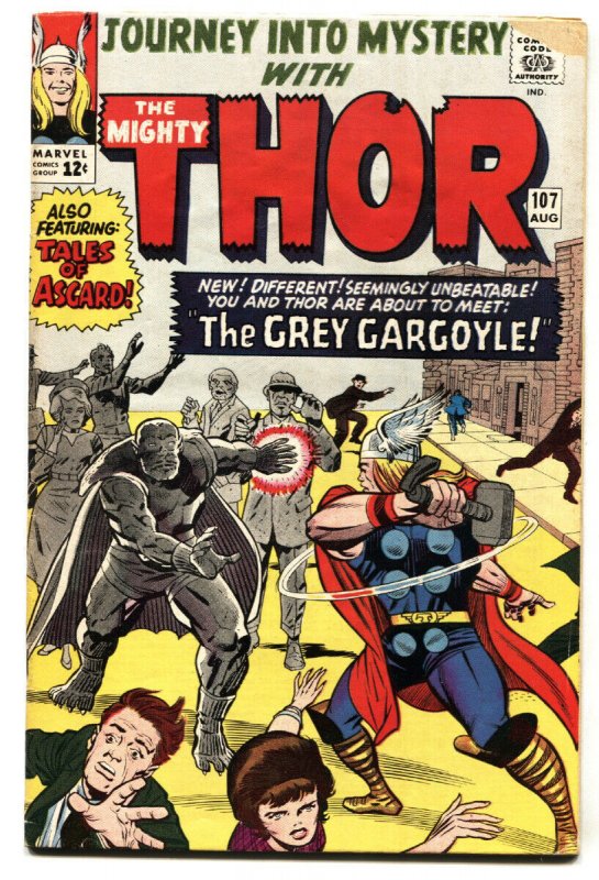 JOURNEY INTO MYSTERY #107 comic book 1964-MIGHTY THOR marvel VG-