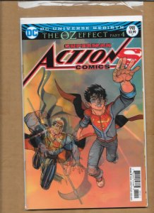 ACTION COMICS 987 988 989 990 991 OZ EFFECT  3D LENTICULAR SET  DC REBIRTH   