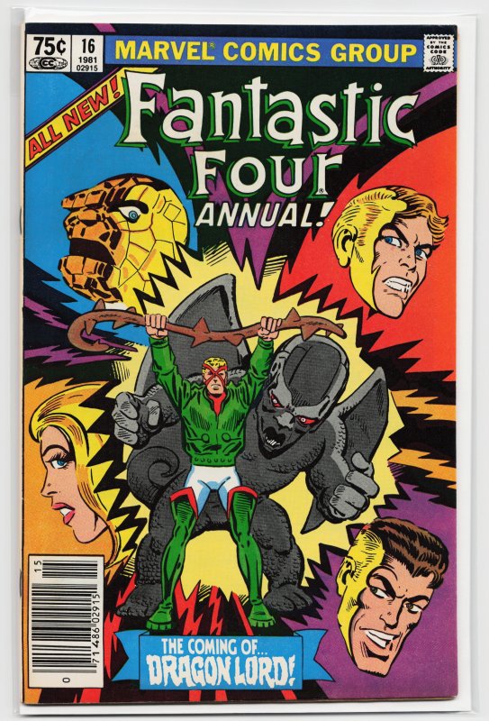 Fantastic Four Annual #16 (1981) Fantastic Four