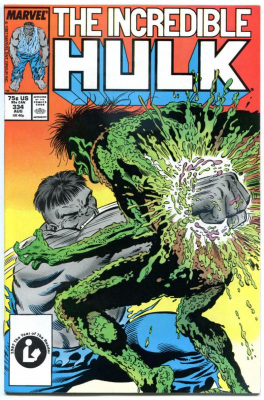 Incredible HULK #334, VF+, Todd McFarlane, Peter David,Grey,more Marvel in store