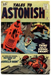 Tales To Astonish #30 1962 Steve Ditko Art-gorilla-man marvel-jack Kirby 