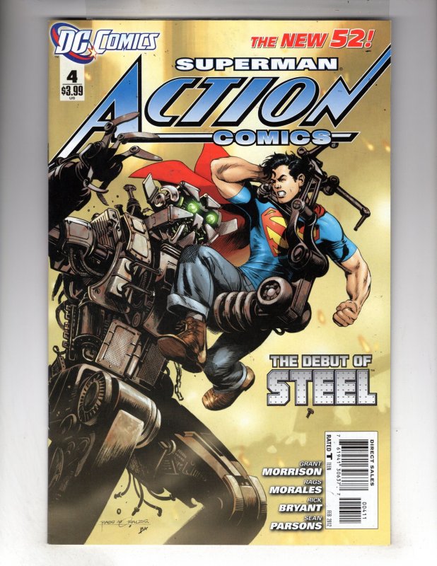 Action Comics #4 (2012)  FLAT-RATE SHIPPING! See More!   / ECA12x