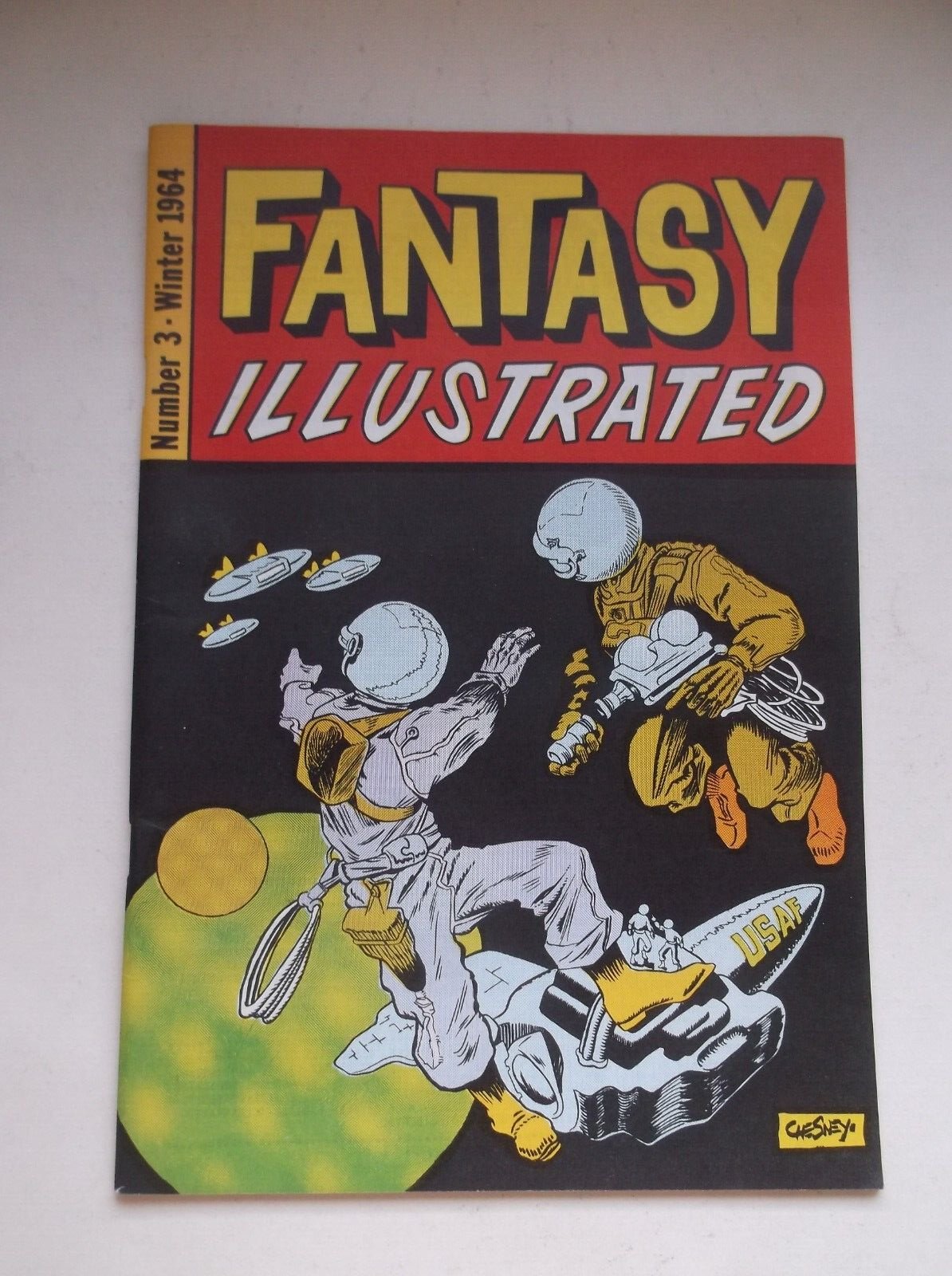 Bill Spicer Fantasy Illustrated 3, Rare/HTF Fanzine, BOB Overstreet