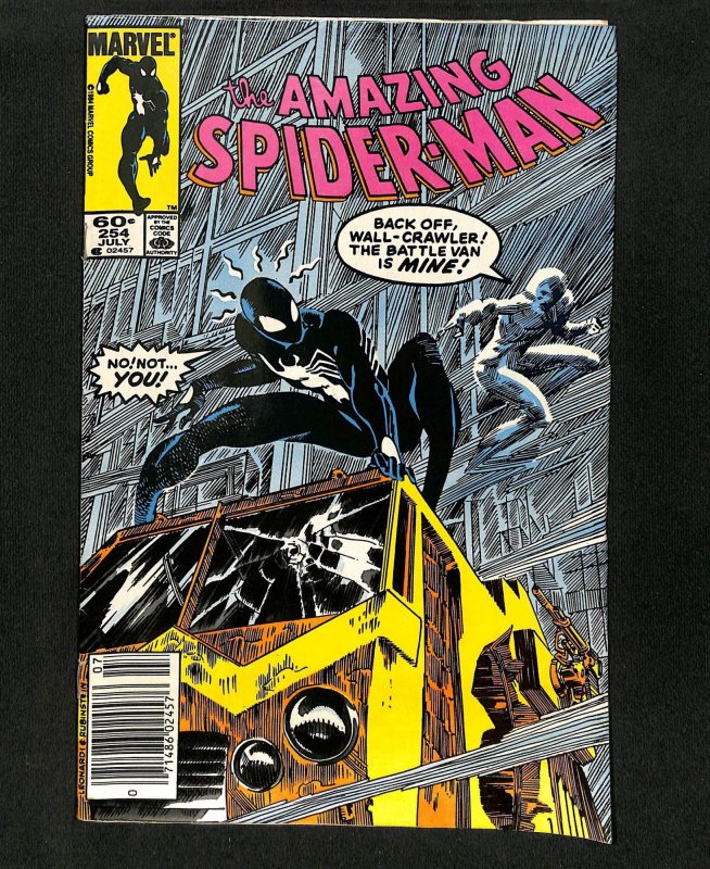 Amazing Spider-Man #254 Newsstand Variant