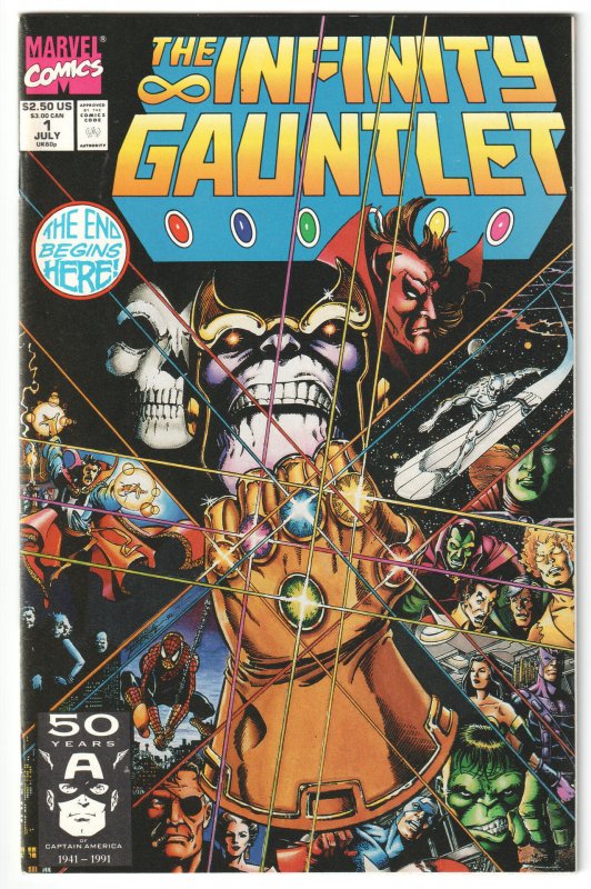 The Infinity Gauntlet #1 (1991)