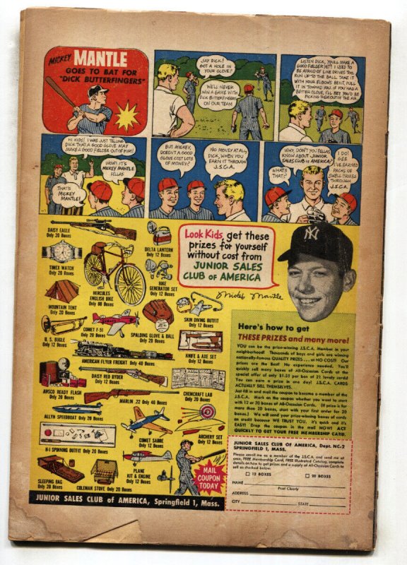 Fox and the Crow #40--1957--DC--Funny Animal --comic book