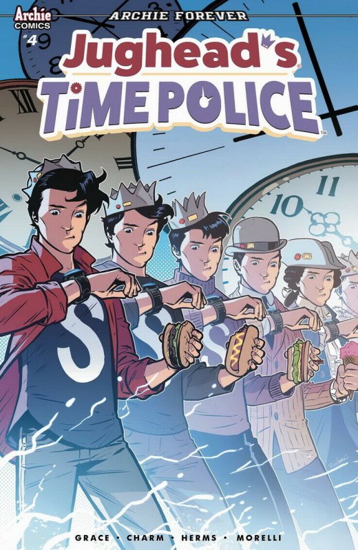 JUGHEAD TIME POLICE (2019 ARCHIE) #4 VARIANT CVR B ISAACS PRESALE-09/25