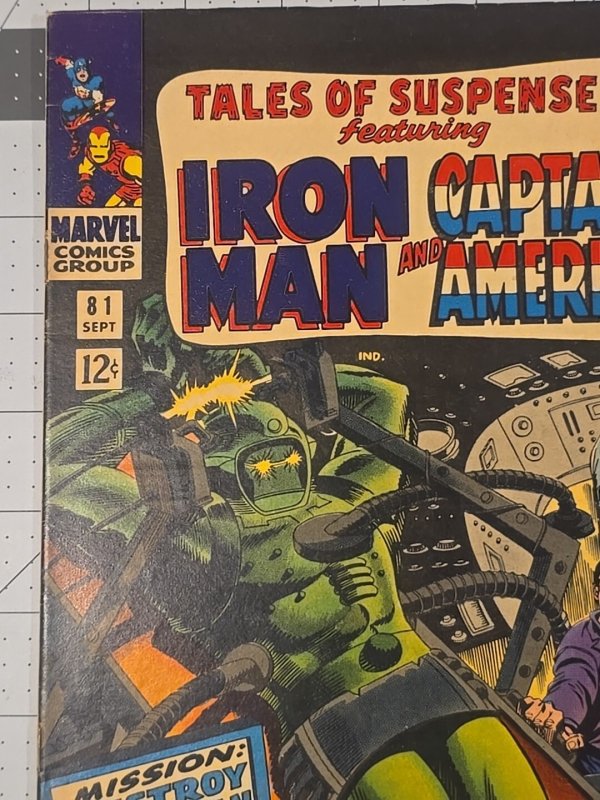 Tales of Suspense #81 — September-1966— Silver Age— Marvel Comic Book