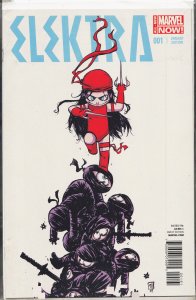 Elektra #1 Young Cover (2014) Elektra