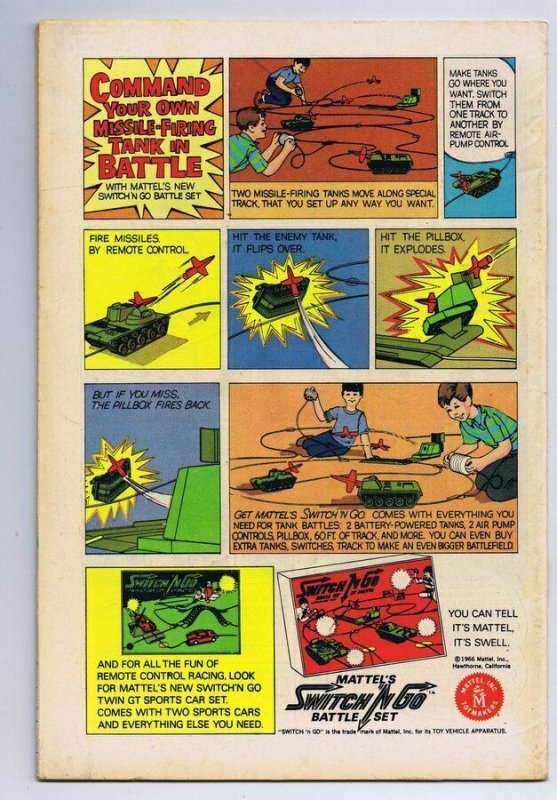 Our Fighting Forces #102 ORIGINAL Vintage 1966 DC Comics