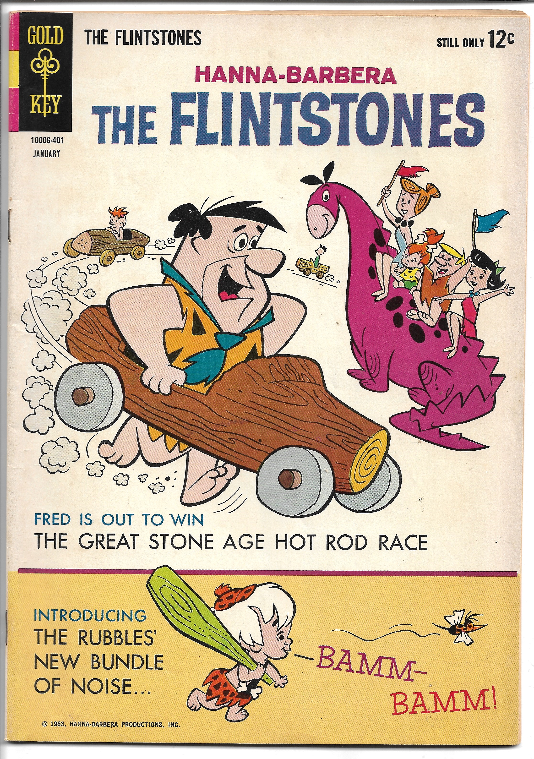  GRAPHICS & MORE The Flintstones Fred Character Silver